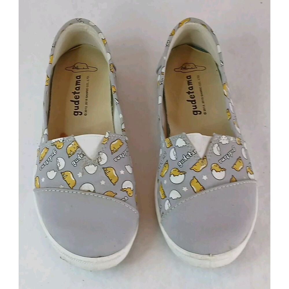Gudetama Slip-on Shoes 35.5cm Sanrio 2015 Japan Only - SUPER RARE